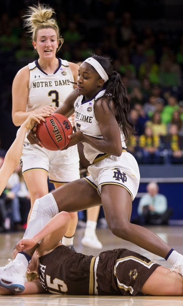 Ogunbowale scores 23 as Notre Dame’s McGraw wins 900th